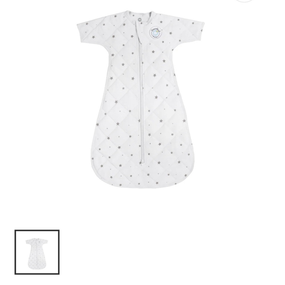 Dreamland Baby Weighted Transition Swaddle Size L (6-9 M) White